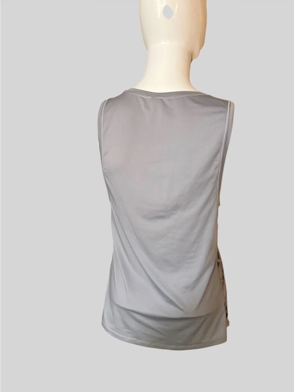 Victoria's Secret Gray Scoop Neck Tank